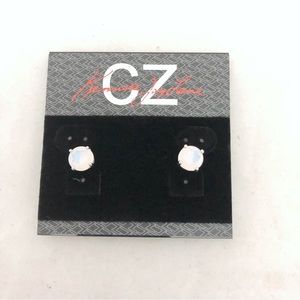 CZ by Kenneth Jay Lane Stud Earrings, new